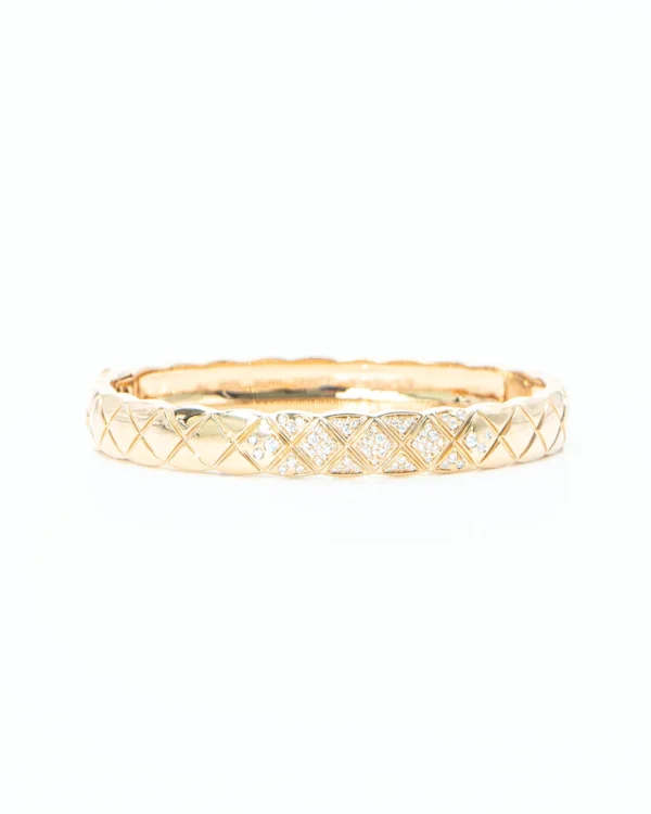 Yellow Gold Matelassé