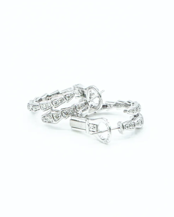 Bulgari Serpenti Hoop Earrings