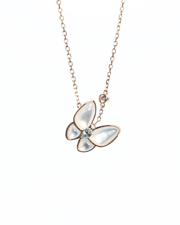 Moonlit Wing Necklace