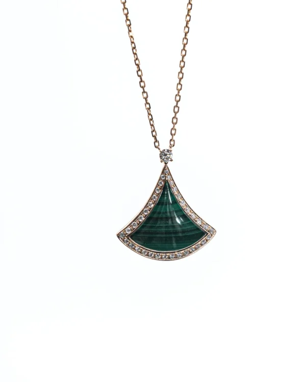 Verdant Fan Necklace